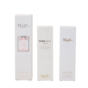Customized foil logo Printed Folding Packaging Box Lipgloss card Paper box Luxury shipping gift Cosmetics Boxes