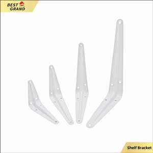 Soporte de Esquina para Estante, Herraje para Muebles con Estructura <span class=keywords><strong>Triangular</strong></span>, Soporte de Pared - Product Image 6