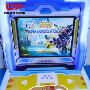 Wholesalearcade Coin-operated Realistic Racing Simulator Suitable Playgrounds Arcade Shopping Malls Children's Motorcycles - Product Image 2