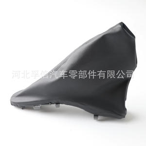 ชุดหุ้มเกียร์และหุ้มเบรกมือ BMW Mini Cooper R50 ทำจากพลาสติกหุ้มหนัง สีเดียว - Product Image 1