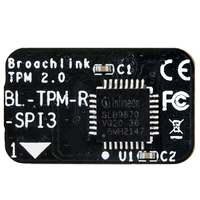 Module TPM 2.0 ASROCK 14-1 Pin SPI SLB_9670VQ2.0 pour PC, Interface SPI 14-1 Broches ASROCK, Module de Plateforme Fiable
