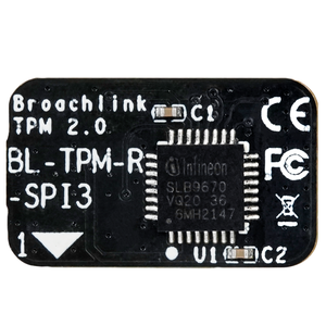 ASRock 14-1 PIN SPI INTERFACE ASRock 14-1 PIN SPI โมดูลแพลตฟอร์มที่เชื่อถือได้ SLB_9670VQ2.0 TPU โมดูล2.0 ASRock - Product Image 2