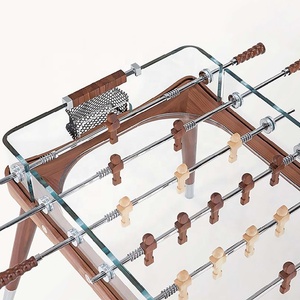 Baby <span class=keywords><strong>Foot</strong></span> pour Adultes <span class=keywords><strong>en</strong></span> Verre Cristal, Table de Football de Luxe <span class=keywords><strong>en</strong></span> Verre Moderne et Minimaliste pour la Maison, les Villas et les Clubs - Product Image 2