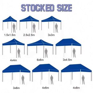 Hot Printed Outdoor Event Trade Show Custom Logo and Sidewalls 3X5 Backyard <b>Tent</b> Gazebo - Product Image 3