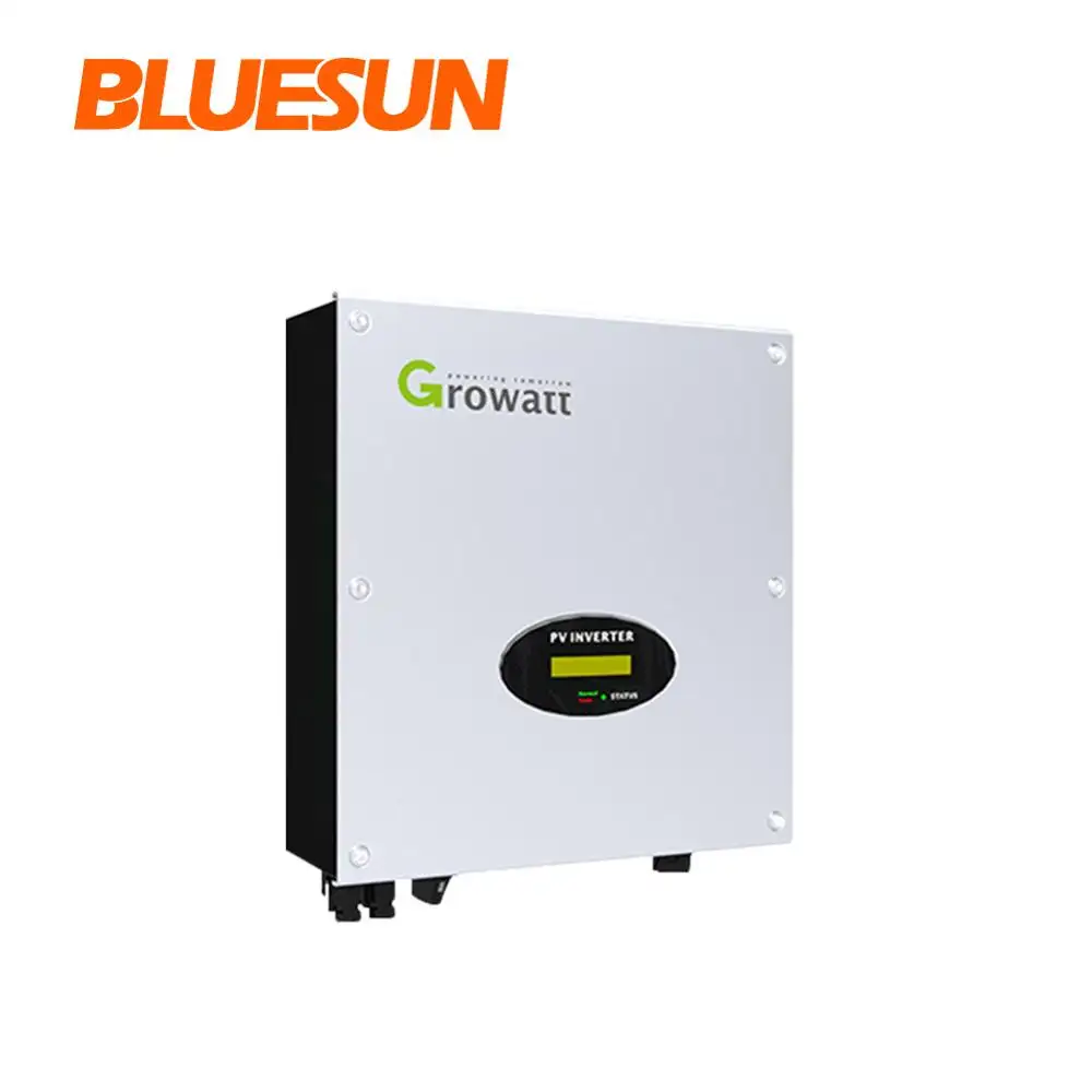 Growatt — onduleur pour panneaux solaires, 5000/4000w, 220/230v, 10kw, 15kw, 240v, 1 phase sur réseau