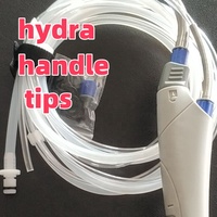 Hydra Skin Care Facial Machine Tips Hydrafacy Beauty Handle Conseils de nettoyage en profondeur Hydro Dermabrasion Teal Exfoliator Tips