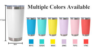 Logo personalizzato Auto di Vuoto Thermos Isolato Bicchiere Doppia Parete Per Andare Riutilizzabile 304 In Acciaio Inox Tazza di Caffè Tazza con Coperchio - Product Image 4