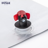 Sac en plastique en feuille d'aluminium Pochette pour liqueur de vin avec bec verseur Pochette pour liquide à boire avec zip-lock