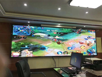 China interior P2 P2.5 P3 P4 P5 Hd gran mega publicidad Tv Led pantalla empalme sin costuras Led Video Panel de pared para conferencia
