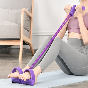 Bandas Elásticas de Resistencia para Ejercicios, Pedal de Estiramiento para Yoga, Cuerda de Tracción para Abdominales, Material de Espuma y TPE para Entrenamientos en Casa - Product Image 2