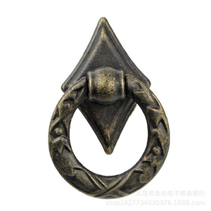 Poignée en alliage B31 28x42mm, poignée de tiroir traditionnelle pour boîte en bois, quincaillerie décorative - Product Image 5