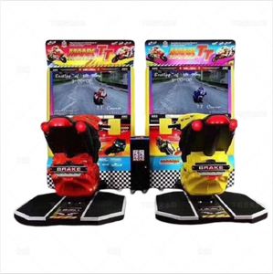 Máquina de Juego Arcade de Carreras de Motos y Autos Doble, Marca NINIX, Venta al Por Mayor de Fábrica, Operada con Monedas, 1 Año de Garantía, 110/220V, 2 Jugadores - Product Image 3