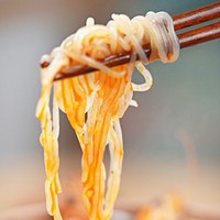 270g Kotak/Kantong Mie Instan Konjac Rendah Kalori Tinggi Serat Rendah Lemak Siap Masak