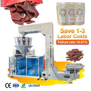Fully Automatic Packaging Machine for Dried Blueberry Coconut Chips Broad Bean Snack Granule Premade <b>Bag</b> Filling Sealing - Product Image 1