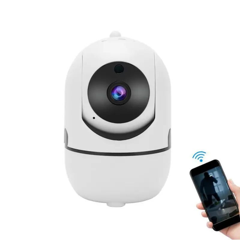 Wireless WIFI Camera Mobile Remote 360-degree CCTV Automatic Tracking Monitoring Alarm Baby Monitor Camera