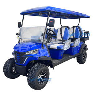 High-quality Off-road 6-seat Golf Cart Street Golf Cart Two-in-one Easy to <b>Switch</b> Electric Golf Cart - Product Image 1