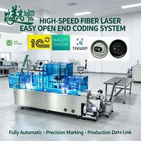 Machine de marquage laser à ouverture rapide pour codes standard GS1, prend en charge la collecte de données de production en temps réel