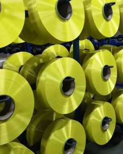 Độ bền cao 300D <span class=keywords><strong>Poy</strong></span> 100% <span class=keywords><strong>polyester</strong></span> sợi nhuộm cho đan may dệt - Product Image 6