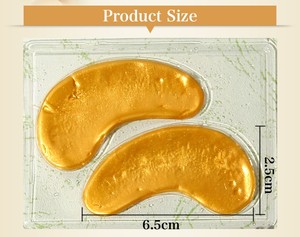OEM Golden Crystal collagene maschera per gli occhi sotto la benda sull'<span class=keywords><strong>occhio</strong></span>, trattamento per gli occhi con acido ialuronico per occhi gonfi occhiaie, rughe - Product Image 4