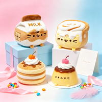 Jouets en peluche personnalisés OEM ODM, Peluche chat gris, Figurine chat en peluche, Jouet en peluche pour machine à griffes, Usine de jouets en peluche