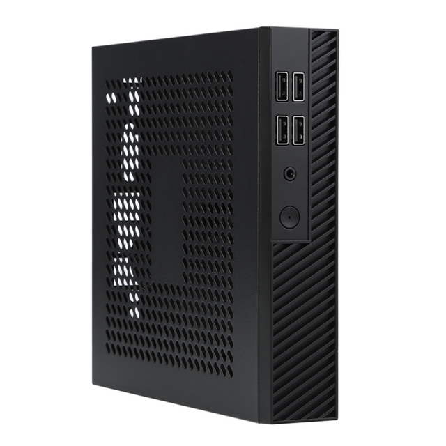 Mini ITX CaseDX01 Mini Desktop Chassis Industrial Control HTPC Case Cooling Design MINI PC CASE