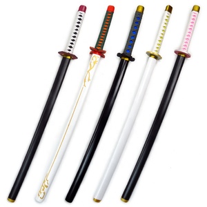 Popolare anime personalizzato economico ecologico in legno massello Anime <span class=keywords><strong>Cosplay</strong></span> <span class=keywords><strong>Demon</strong></span> <span class=keywords><strong>Slayer</strong></span>: Kimetsu No Yaiba <span class=keywords><strong>Cosplay</strong></span> Toy Sword - Product Image 6