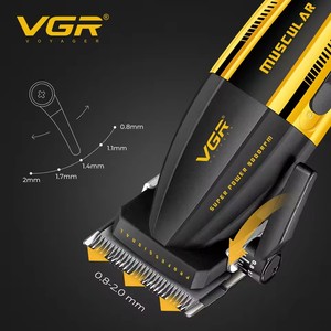 Set Professionale VGR V-285 S4 Combo, <span class=keywords><strong>Tagliacapelli</strong></span> Elettrico, Asciugacapelli per <span class=keywords><strong>Barba</strong></span>, Regolabarba 4 in 1 con Regolazione Continua per Uomo - Product Image 2