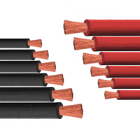 H01N2-D Flexibles Gummi-Isoliertes 1/0 2/0 3/0 4/0 AWG 16mm 25mm2 35mm 35mm2 50mm2 70mm Kupfer-Silikon-Schweißkabel