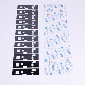 Feuille d'isolation en PVC 0,125 0,188 0,25 mm Noir mat résistant à la chaleur pour applications électriques - Product Image 1
