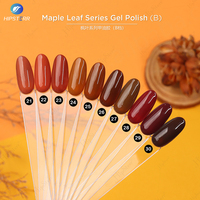 Nouveauté : Kit de vernis à ongles en gel non toxique, 30 couleurs, collection automne, brun, personnalisable, OEM/ODM