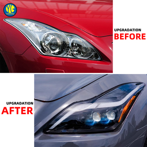 YU GUANG para Infiniti G37, Autopartes para Modelos 2009-2015, Faros Delanteros, Actualización de Faros, Lámparas Delanteras, Proyectores de 3 Lentes - Product Image 3