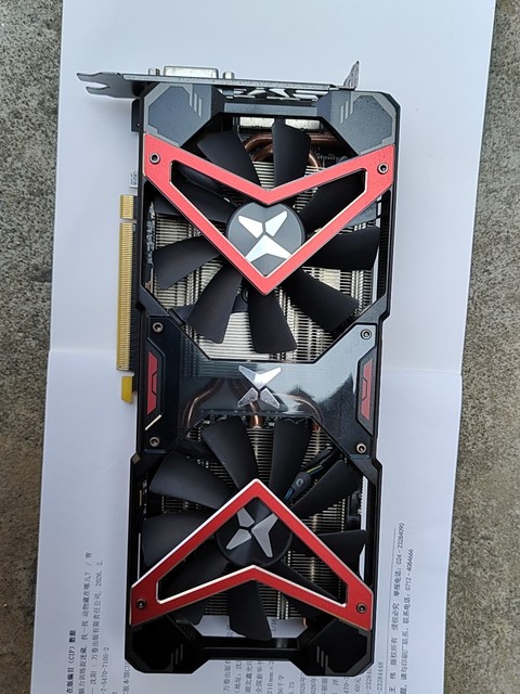 Used Dataland RX 590 8GB GDDR5 Graphics Card for Gaming and Video Editing