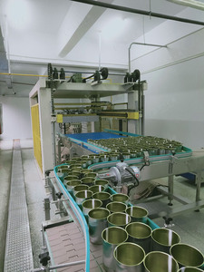 Tự động hữu cơ đóng hộp đậu Máy chế biến điền Bột thủy tinh cho nước giải khát hóa chất có tính năng động cơ bánh PLC mang - Product Image 3