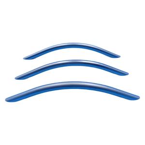 Poignées de meuble courbées en acier inoxydable 10x96 10x128 10x160 10x192 10x224 style européen pour tiroirs, armoires et quincaillerie de meubles - Product Image 5