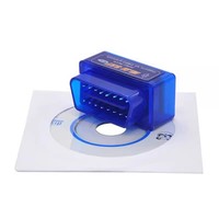 Mini escáner inalámbrico OBD2 V21 lector de código para herramienta de diagnóstico de coche Android