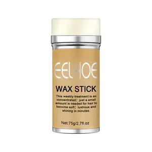 Eelhoe Hair Wax Stick Excess Hair Styling Stick Wax Custom Oil Controlling Softening Repairing Wax Stick For Hair Wig