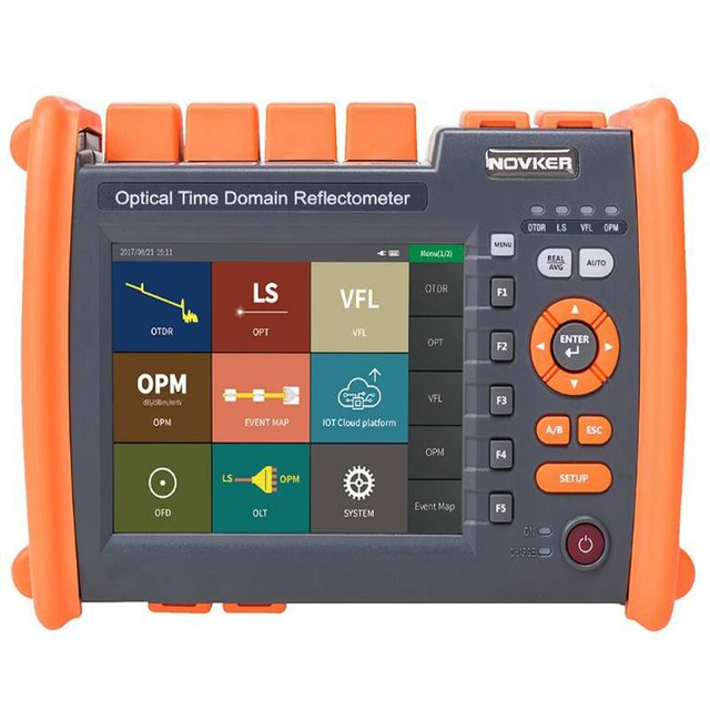 Professional Telecom Grade OTDR Optical Time Domain Reflectometer for Long Haul Fiber Cable Testing