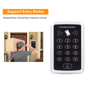 T11 RFID סמיכות לוח מקשי גישה בקר 125khz EM4100 TK4100 RFID EM בקרת הגישה מערכת - Product Image 2
