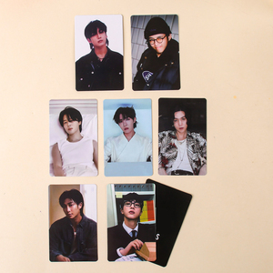 Set de 7 Fototarjetas KPOP de <span class=keywords><strong>Jungkook</strong></span>, Taehyung, <span class=keywords><strong>J</strong></span>-<span class=keywords><strong>Hope</strong></span>, Jimin, Suga y <span class=keywords><strong>Jin</strong></span>, Versión WVS, Tarjetas de Selfie, Postales, Regalo para Fans, Colección 2025 FESTA - Product Image 2