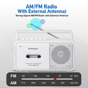 เครื่องเล่นเทปพกพาขายดีจากโรงงาน รุ่น MT3 พร้อมวิทยุ AM FM ช่องเสียบ USB แบตเตอรี่แบบชาร์จได้ ลำโพงในตัว และไฟฉาย - Product Image 3