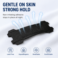 Bandes nasales personnalisées en gros, fabricant OEM, bande adhésive respirante pour le nez, anti-ronflement, aide au sommeil, utilisation sportive, certifiées MSDS
