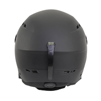 Casque de ski intégral MOON personnalisé avec logo, technologie In-Mold, certifié CE, unisexe, couleur noire, protection de la tête pour l'hiver, vente en gros