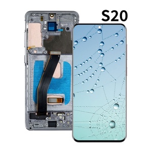 สำหรับหน้าจอ OLED สำหรับ S20 5G จอแสดงผลโทรศัพท์มือถือพร้อมการรับประกัน1ปีและความสว่าง350-400cd - Product Image 1