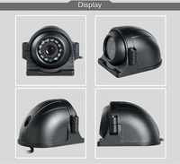Iposter 7in 4Ch DVR IPS Monitor Étanche IP68 AI Détection intelligente des angles morts avec alarme Kit de caméras de recul 2MP