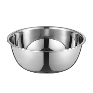 Stainless Steel Bowl 304 Food Grade Deep Round Baking Mixing Dough Bowl For Kitchen Use - Product Image 1