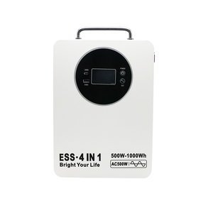 สถานีไฟฟ้าพกพาแบบเรียงซ้อนได้ LiFePO4 300W 500W 1000W เครื่องกำเนิดไฟฟ้าพลังงานแสงอาทิตย์คลื่นไซน์บริสุทธิ์ MPPT UPS สำหรับใช้งานกลางแจ้งและฉุกเฉิน - Product Image 4