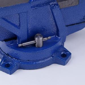 Étau de banc rotatif réglable de 13 kg, robuste, 5 pouces (125 mm), en acier, base pivotante, pour la vente en gros transfrontalière - Product Image 5
