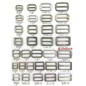 Deslizadores de 25 mm para Collares de Perro, Hebillas de Aleación de Zinc y Acero, Ajustadores Tri-Glides - Product Image 2
