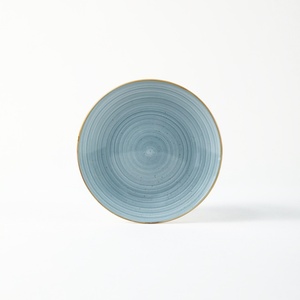 <span class=keywords><strong>Service</strong></span> de table complet en grès céramique rustique OEM <span class=keywords><strong>bleu</strong></span> pour 6 personnes - Idéal pour les restaurants - Product Image 5