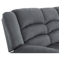 Couverture en tissu confortable, canapé inclinable, 3 places, pour salon, Style moderne, compatible avec les clients, offre spéciale